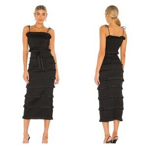 V. Chapman Lily Dress Black
